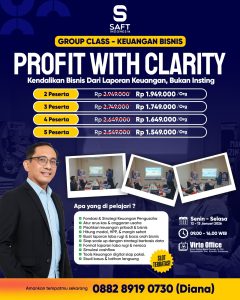 Pelatihan keuangan SAFT Indonesia