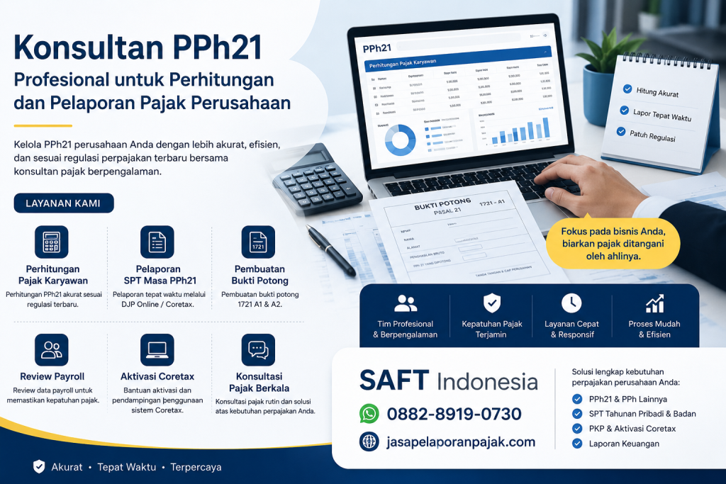 Konsultan PPh21 Profesional
