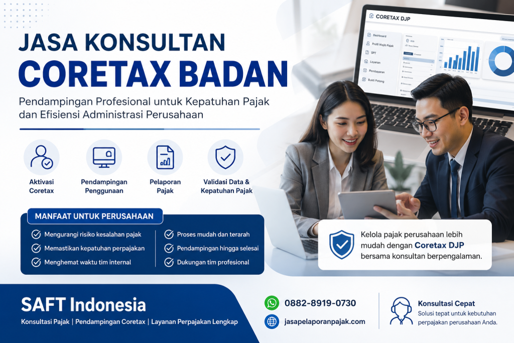 Jasa Konsultan Coretax Badan