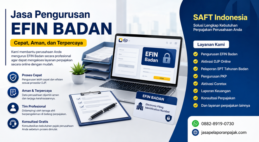 Jasa Pembuatan EFIN Badan