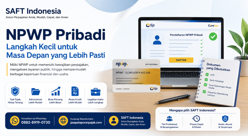 Syarat Pembuatan NPWP Pribadi