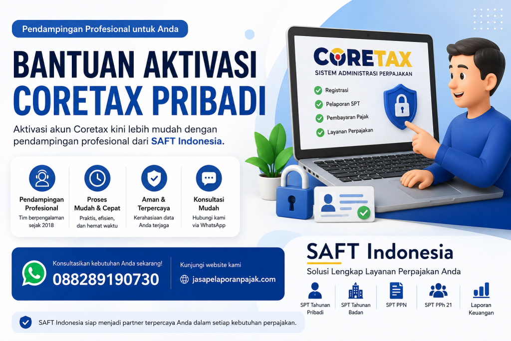 Bantuan Aktivasi Coretax Pribadi